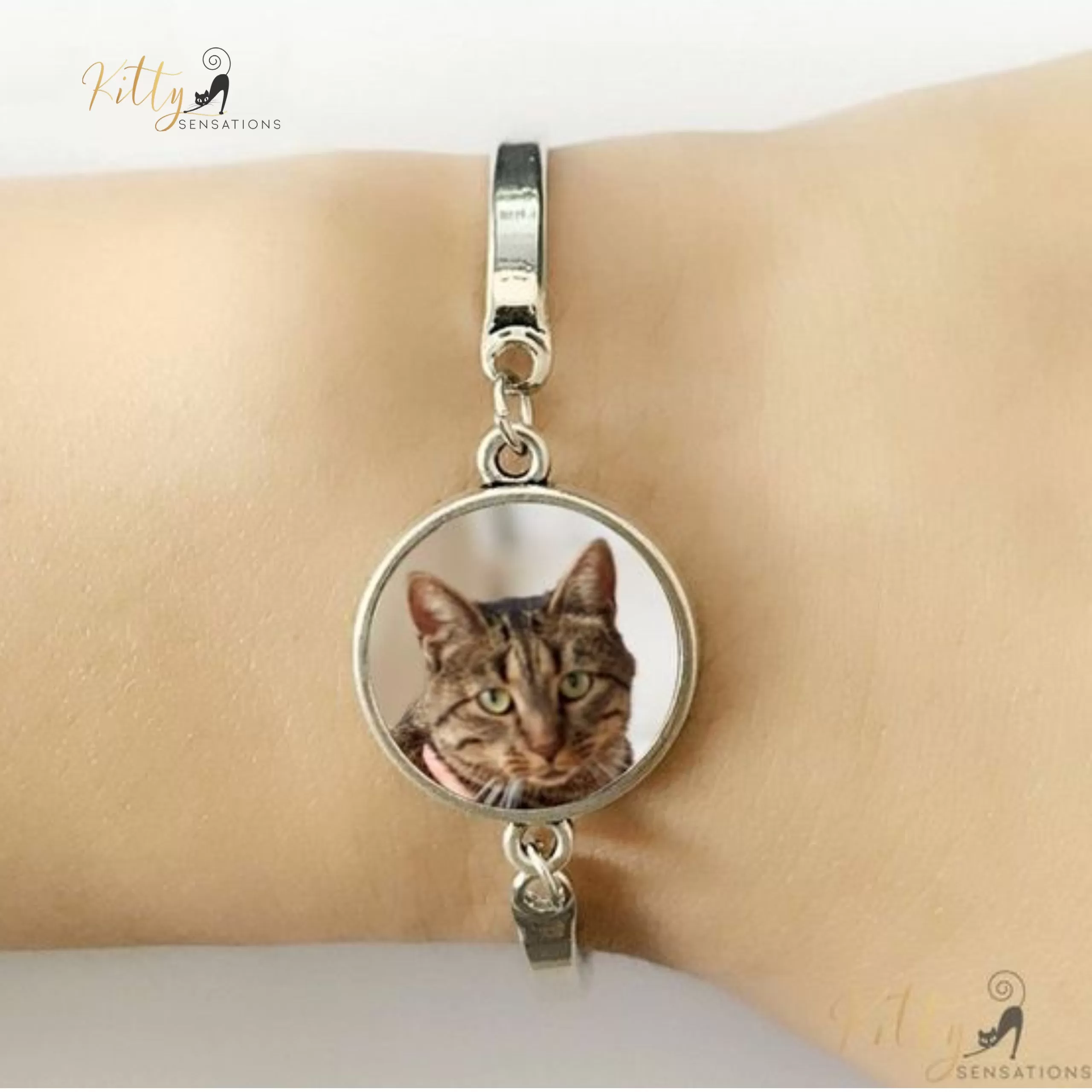 Custom Photo Cat Bracelet