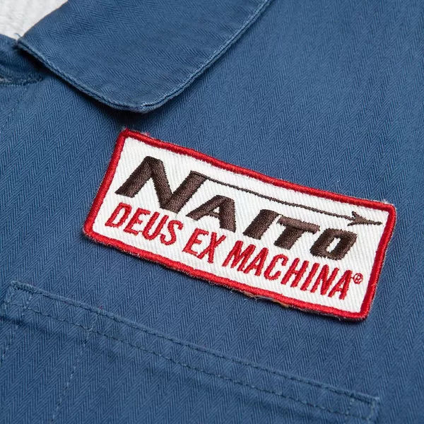 DEUS NAITO Coverall Ensign Blue