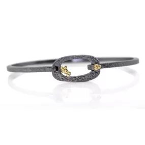 Elongated Soft Square Pond Bracelet