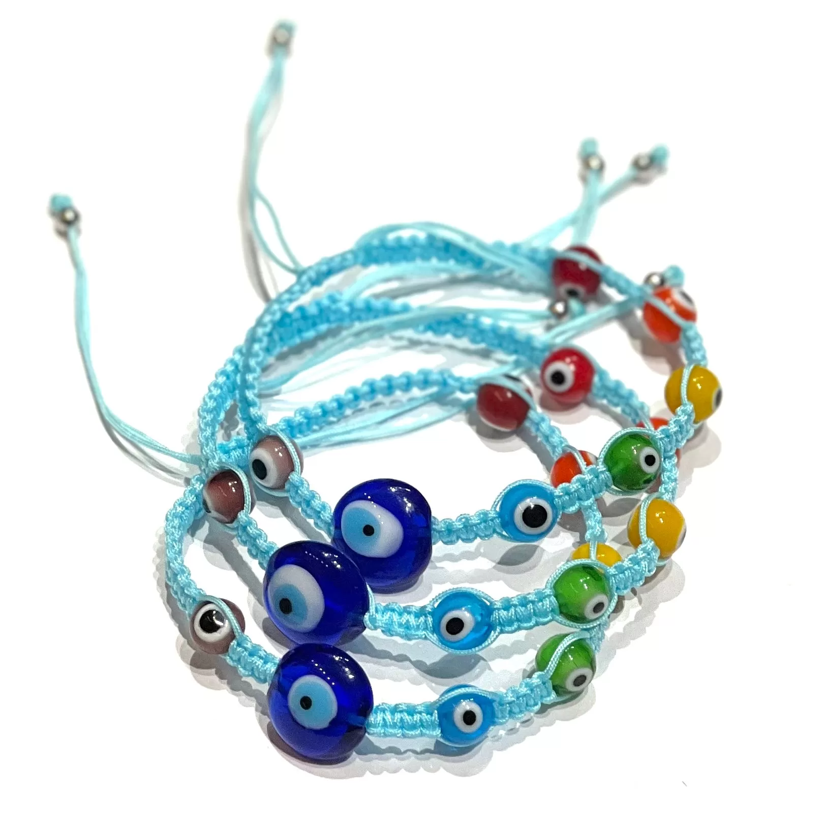 Evil Eye Macrame Bracelet