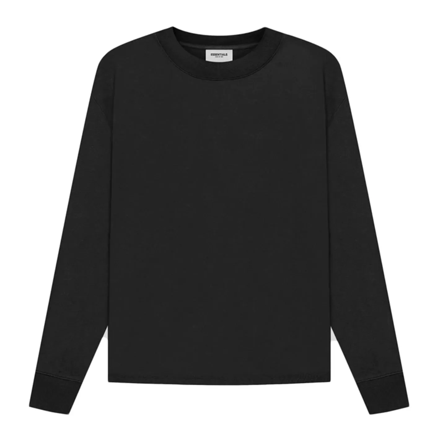 FEAR OF GOD ESSENTIALS LONG SLEEVE T-SHIRT BLACK (SS21)