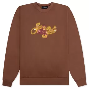 Feature x ASU Glowing Devils Crewneck - Monk's Robe