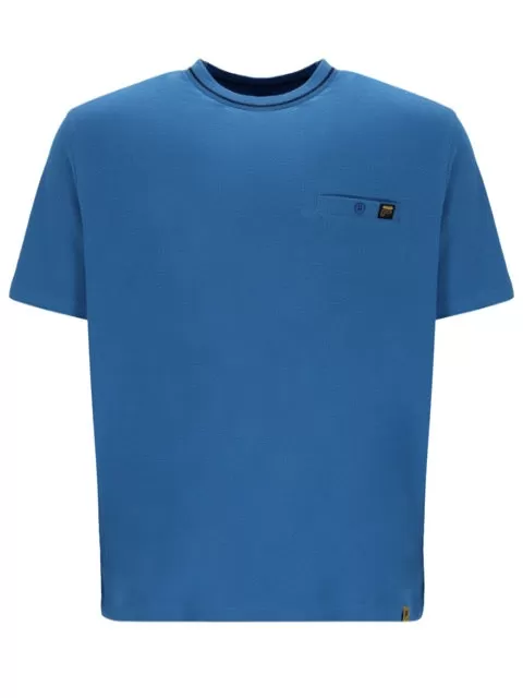 FILA GOLD 'Tomba' Pocket T-Shirt/Vallarta Blue - New AW22