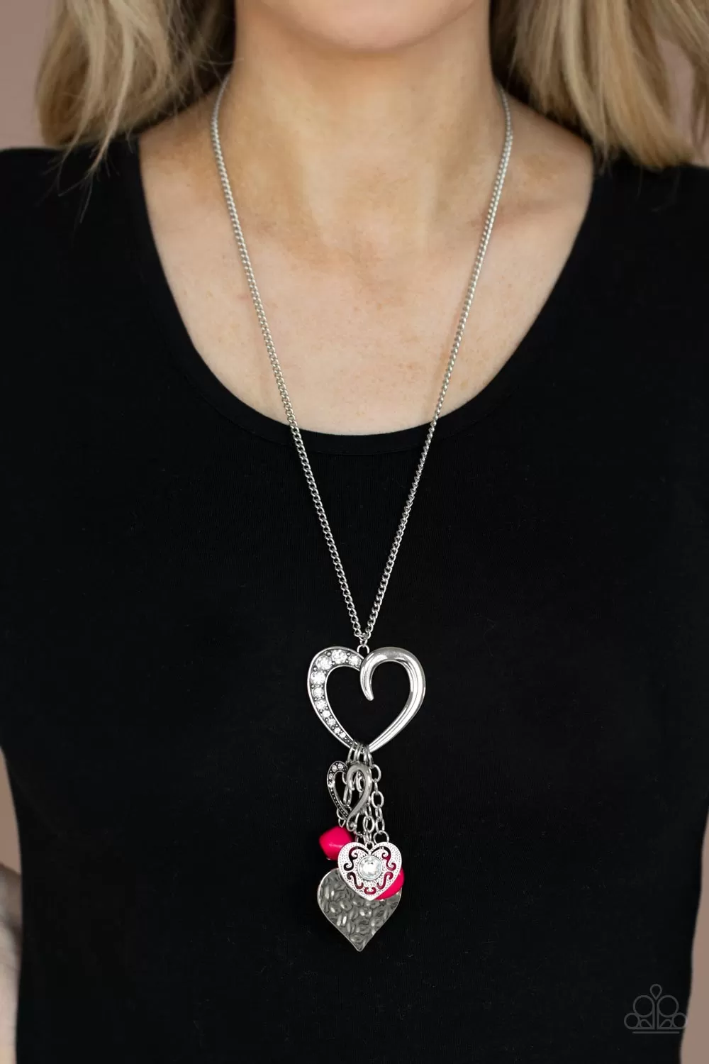 Flirty Fashionista Pink-Necklace