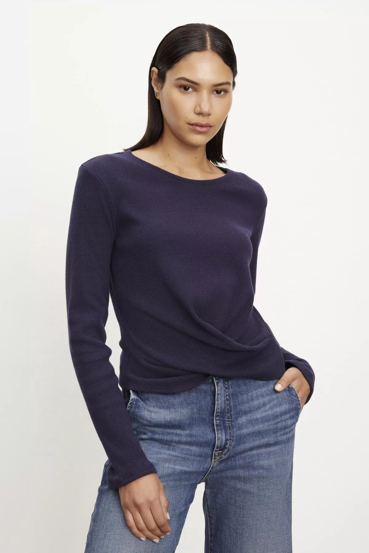 GEONNA BRUSHED RIB TOP