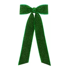 Glimmer Sparkle Bow Tie Hair Bow on Clippie