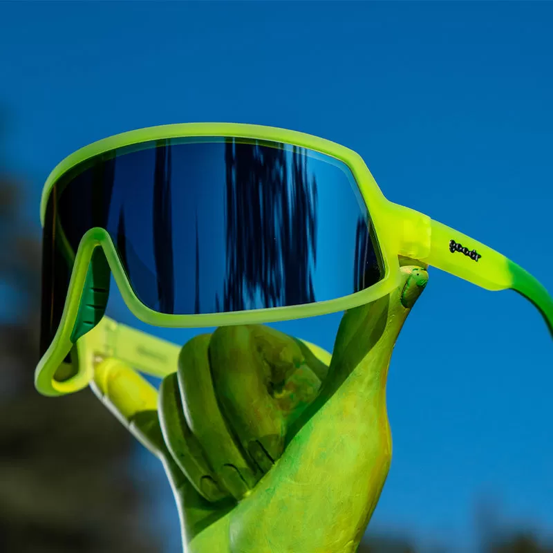 Goodr  Wrap Gs Sports Sunglasses - Nuclear Gnar