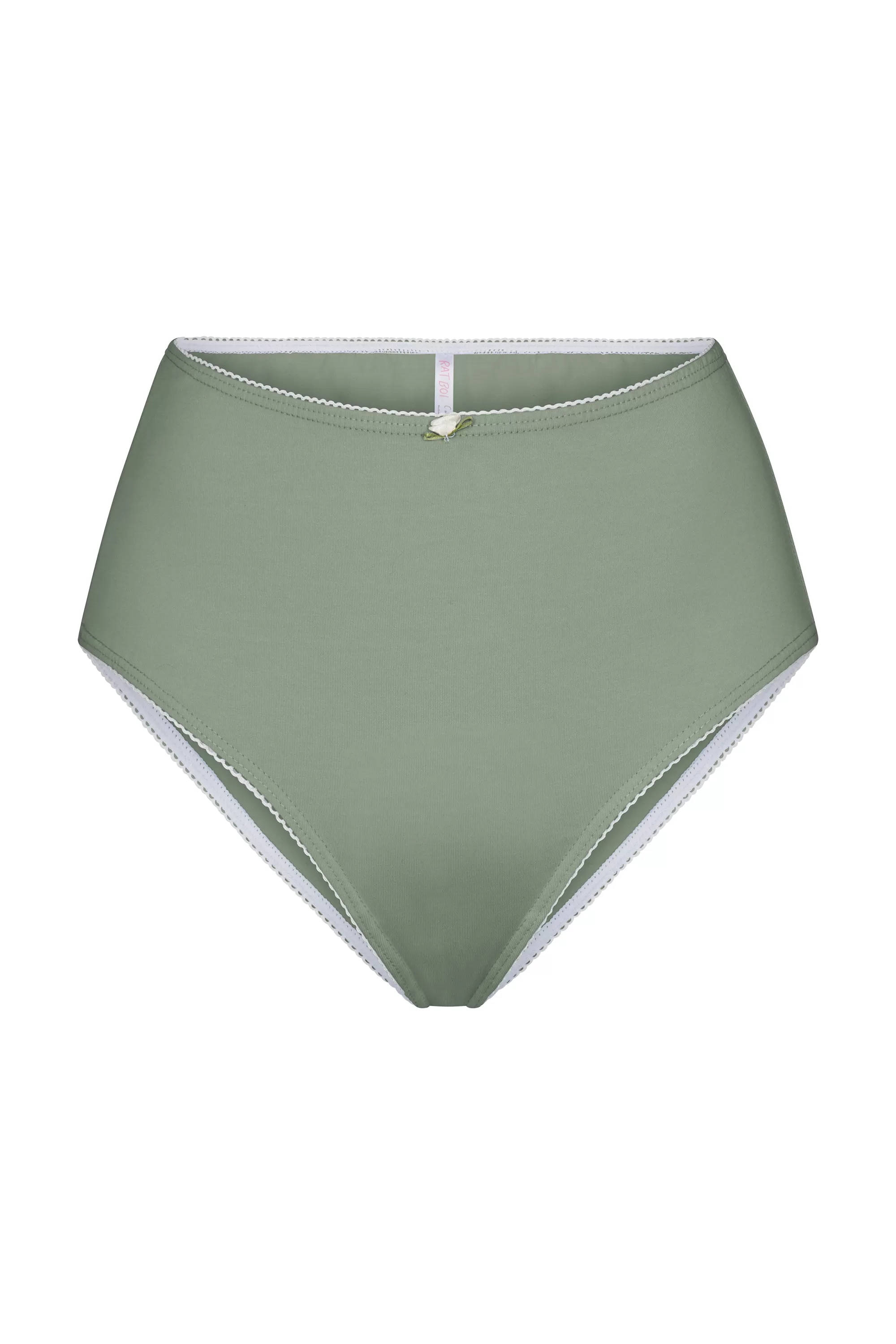 HIGH RISE UNDERWEAR IN SAGE