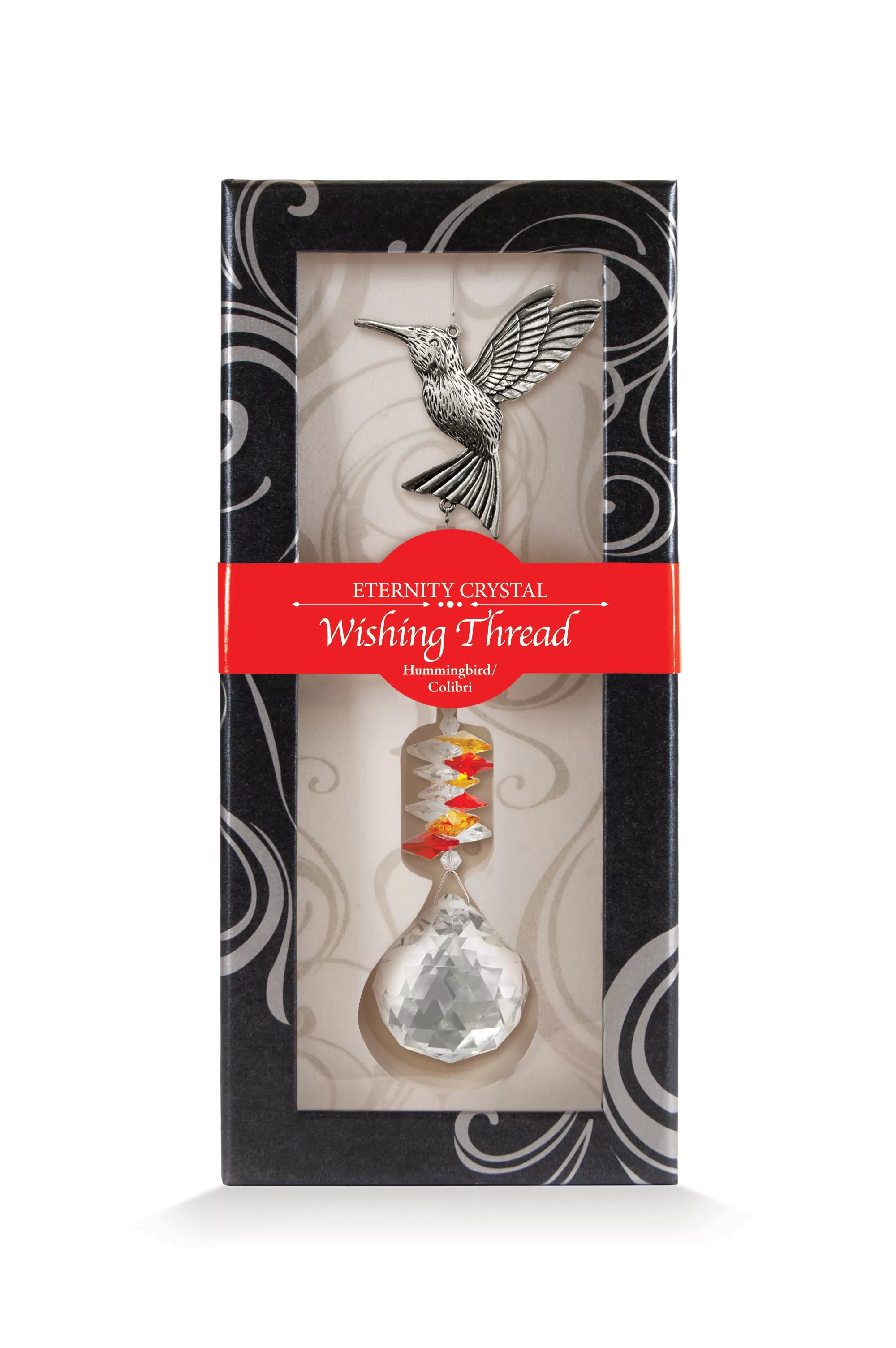 Hummingbird Wishing Thread Eternity Crystal