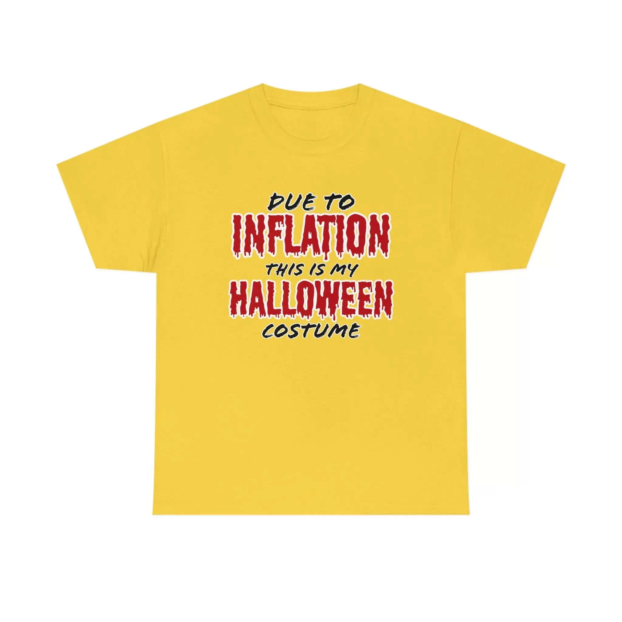 Inflation Halloween Costume t-shirt!