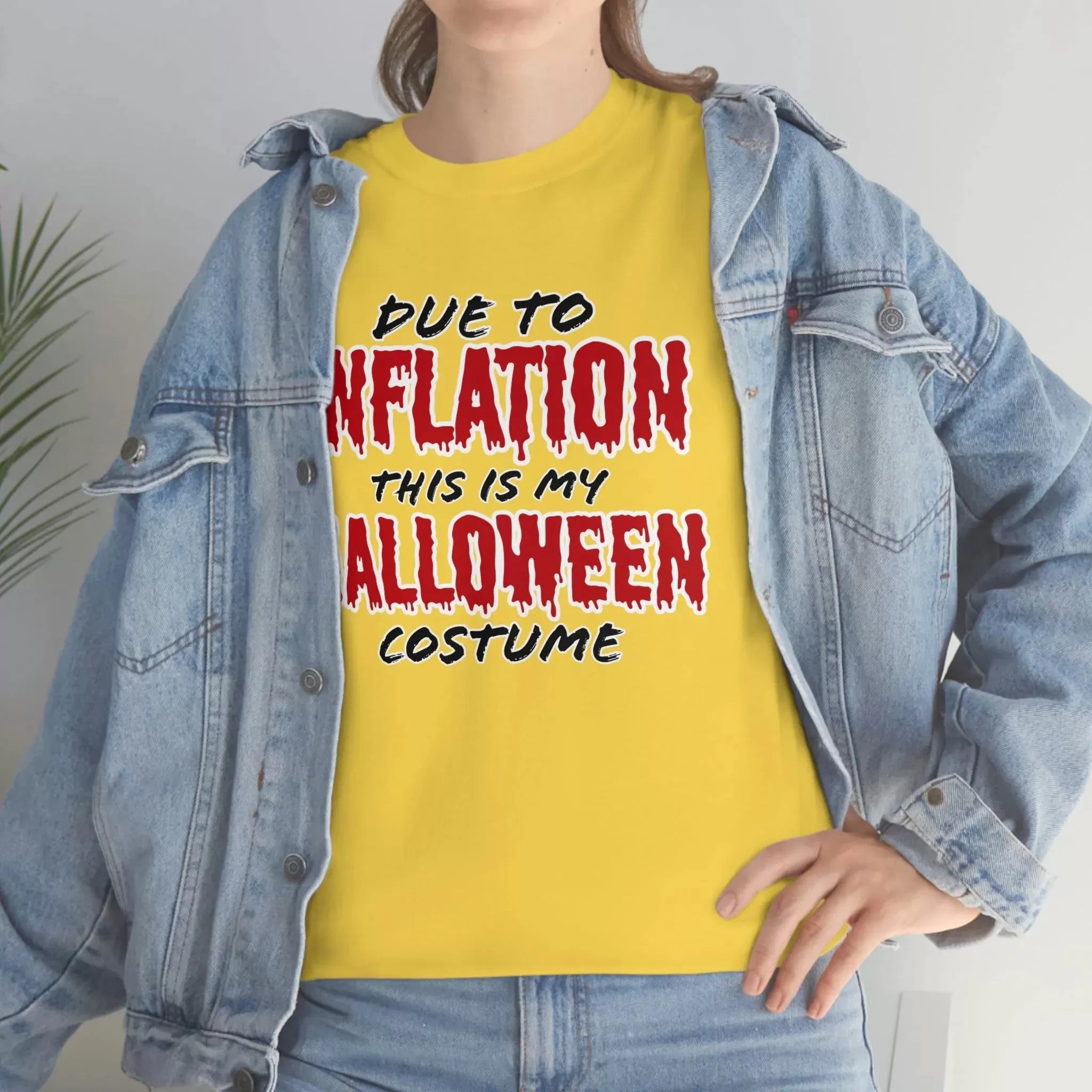 Inflation Halloween Costume t-shirt!