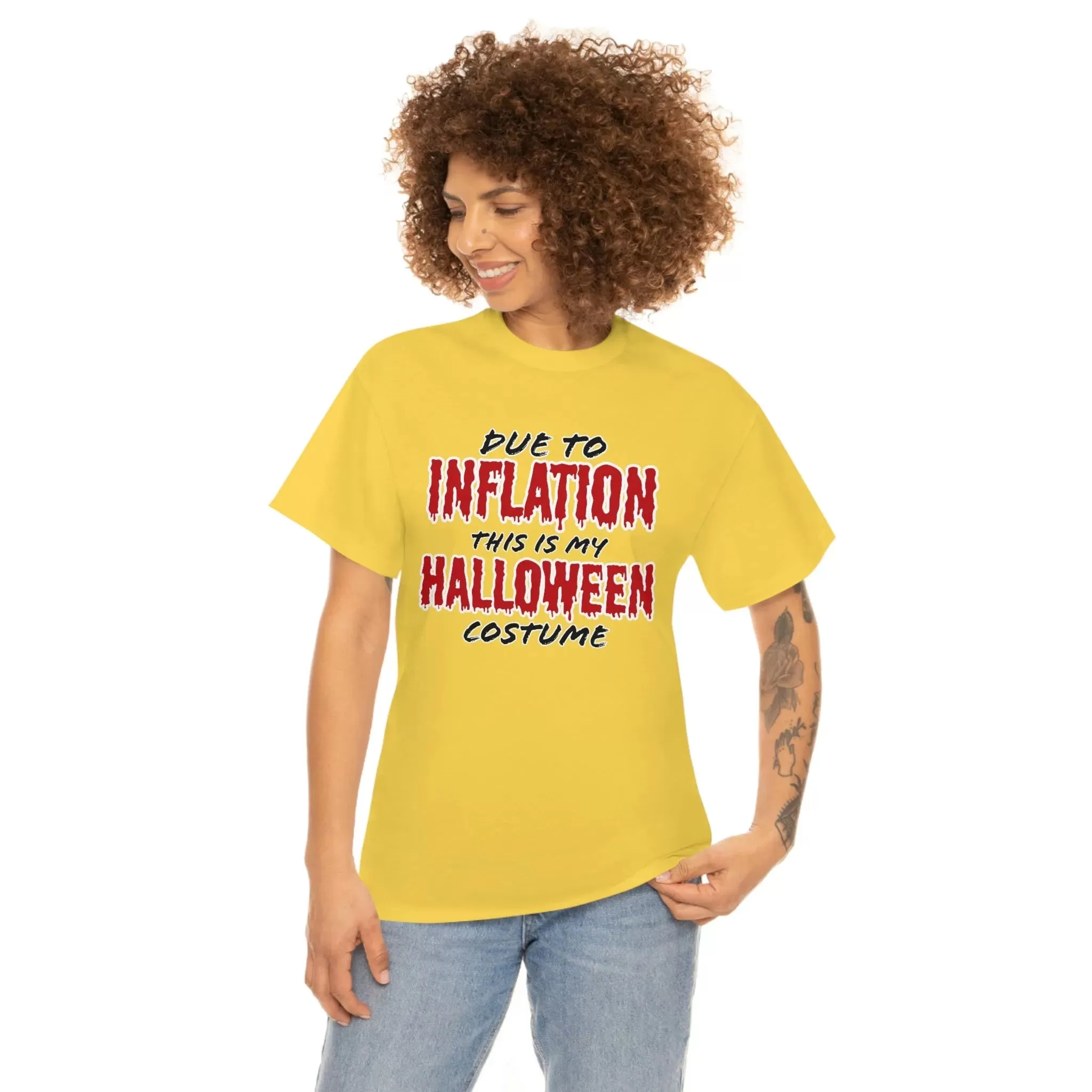 Inflation Halloween Costume t-shirt!