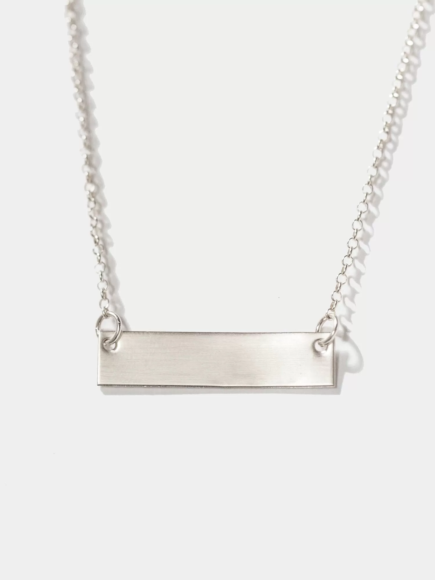 Initial Bar Necklace