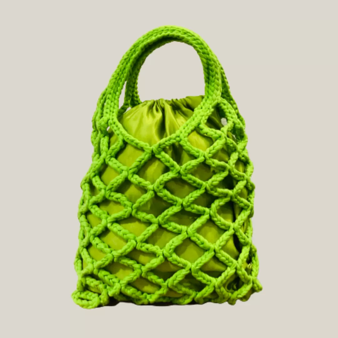 Jadesola Crocheted Midi Bag