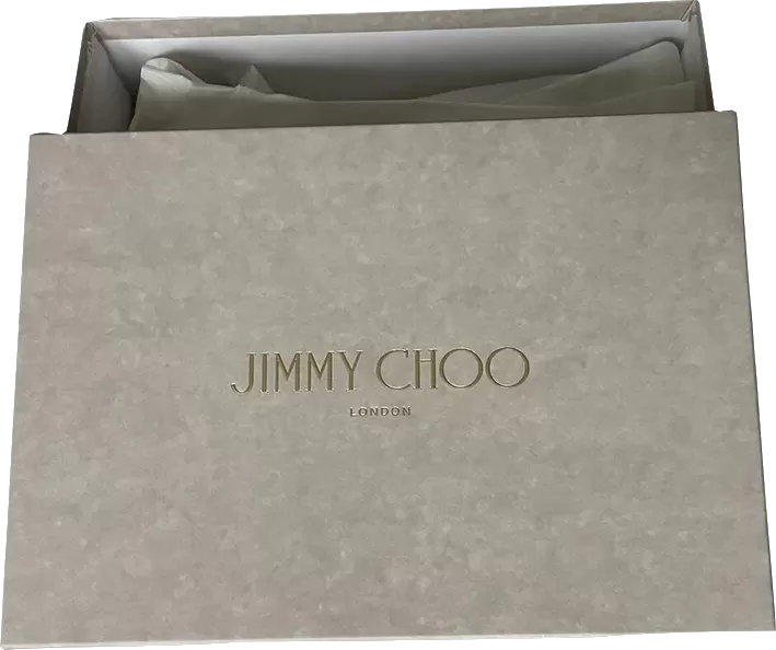 Jimmy Choo Nude Saoni 100 Suede Pumps With Crystal And Pearl Embellishments BNIB UK 4 EU 37 👠