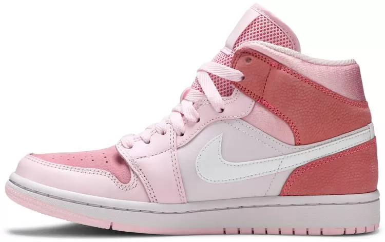 JORDAN 1 MID DIGITAL PINK