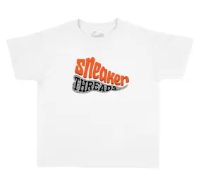 Kids Shattered Backboard Foam Shirt - ST Sneaker - White