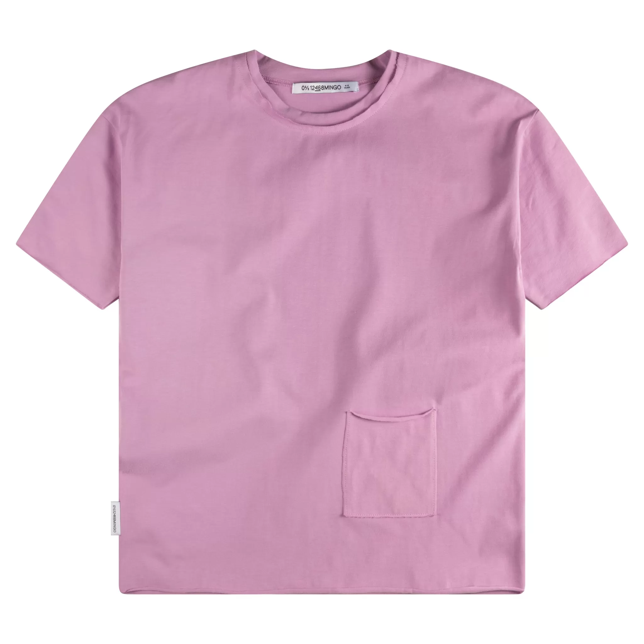 Kinder T-Shirt Oversized Violet