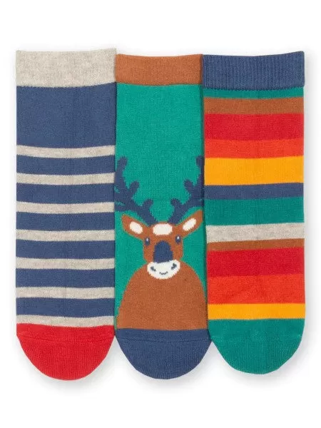 Kite reindeer socks