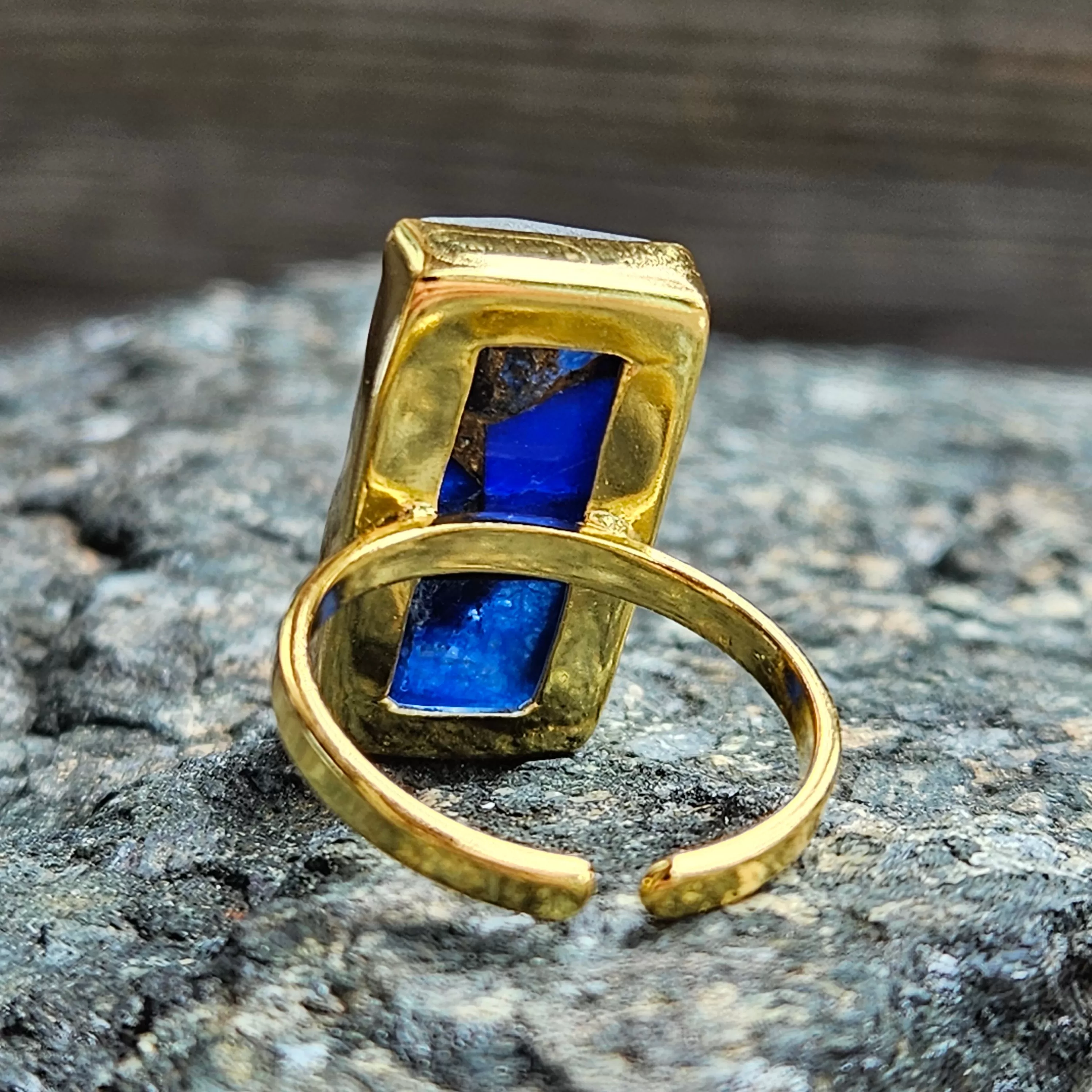 Lapis Celestial Stone Ring