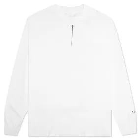 Lawrence L/S Tee - White Sins