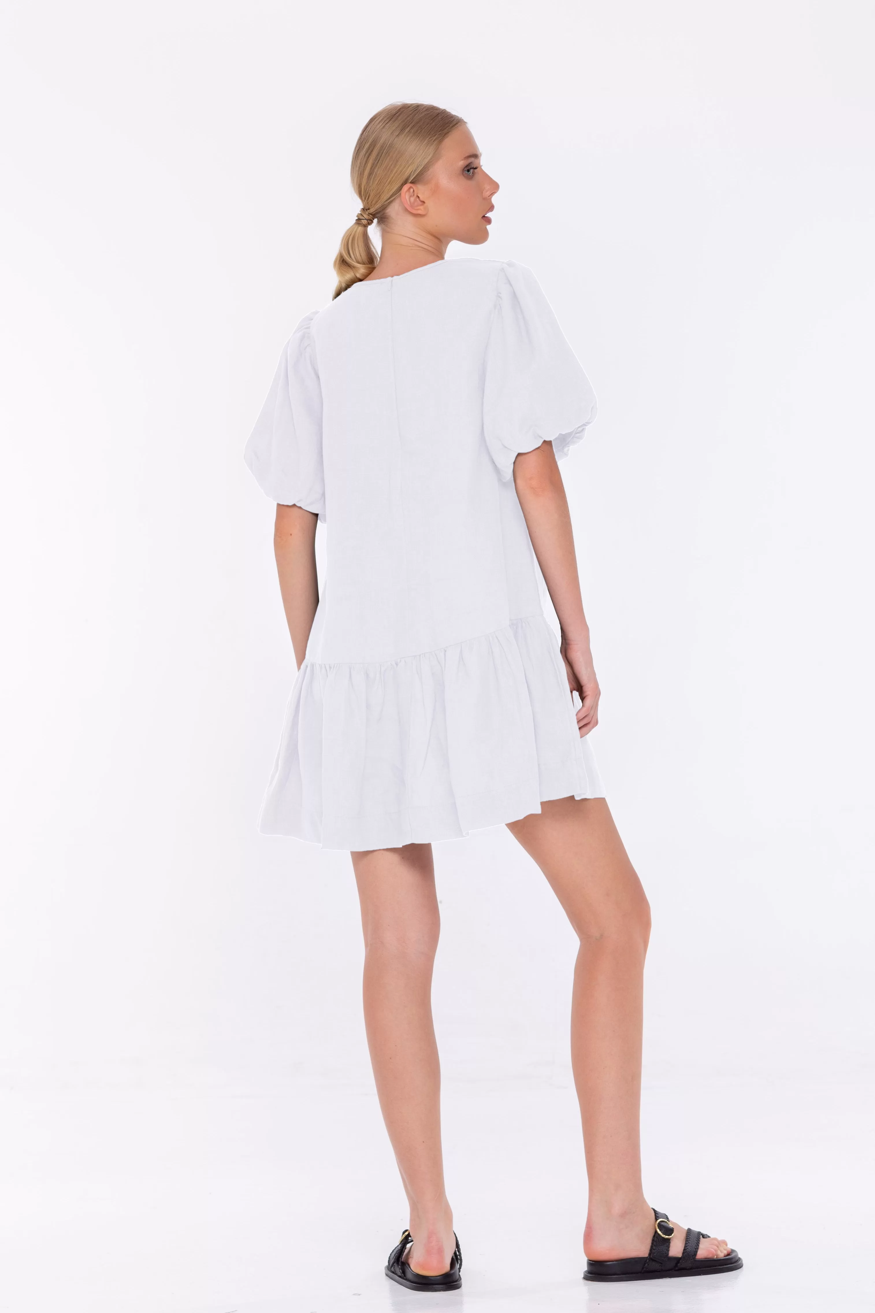 Like Honey Dress - White