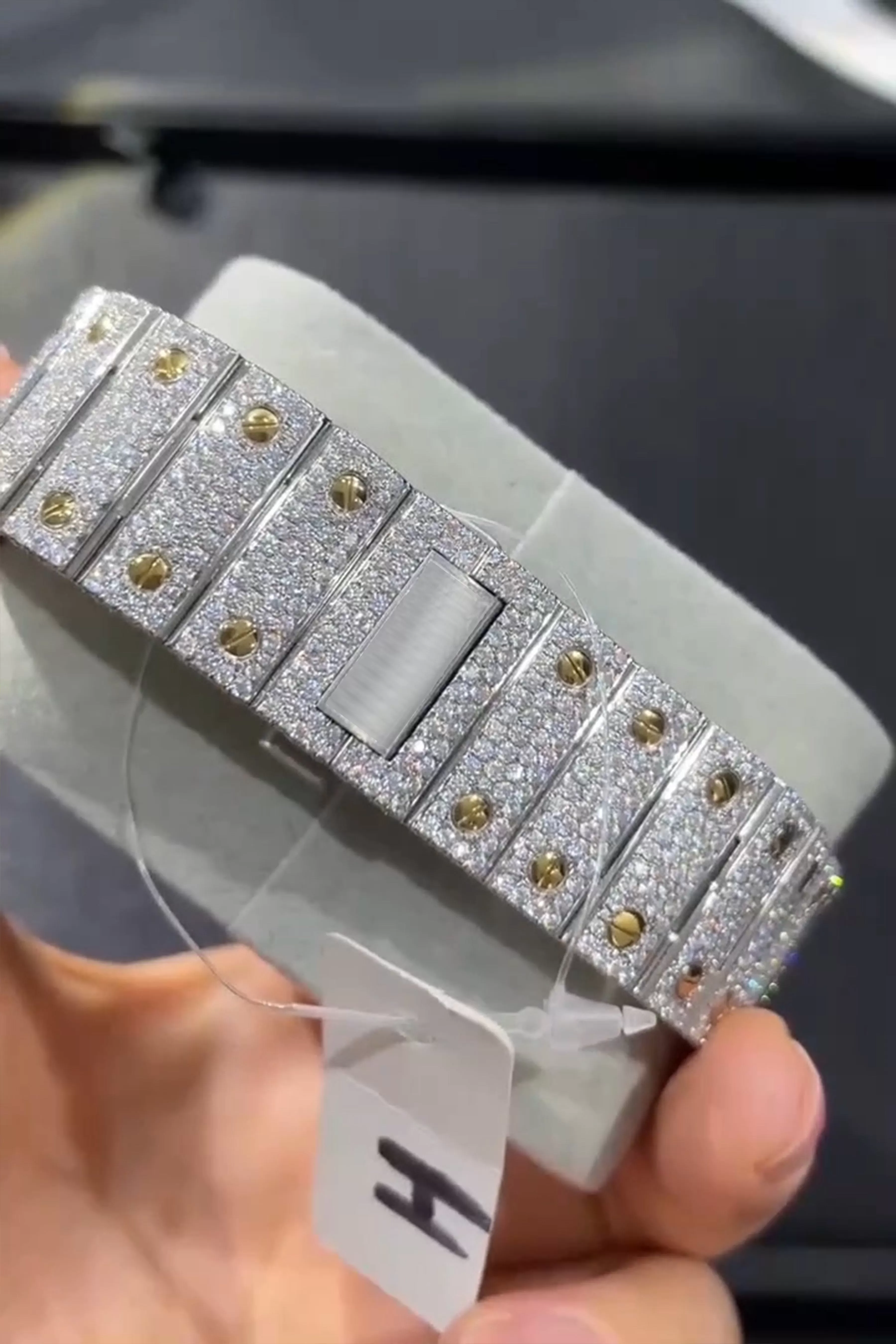 Moissanite watch | diamond watch(W-16)