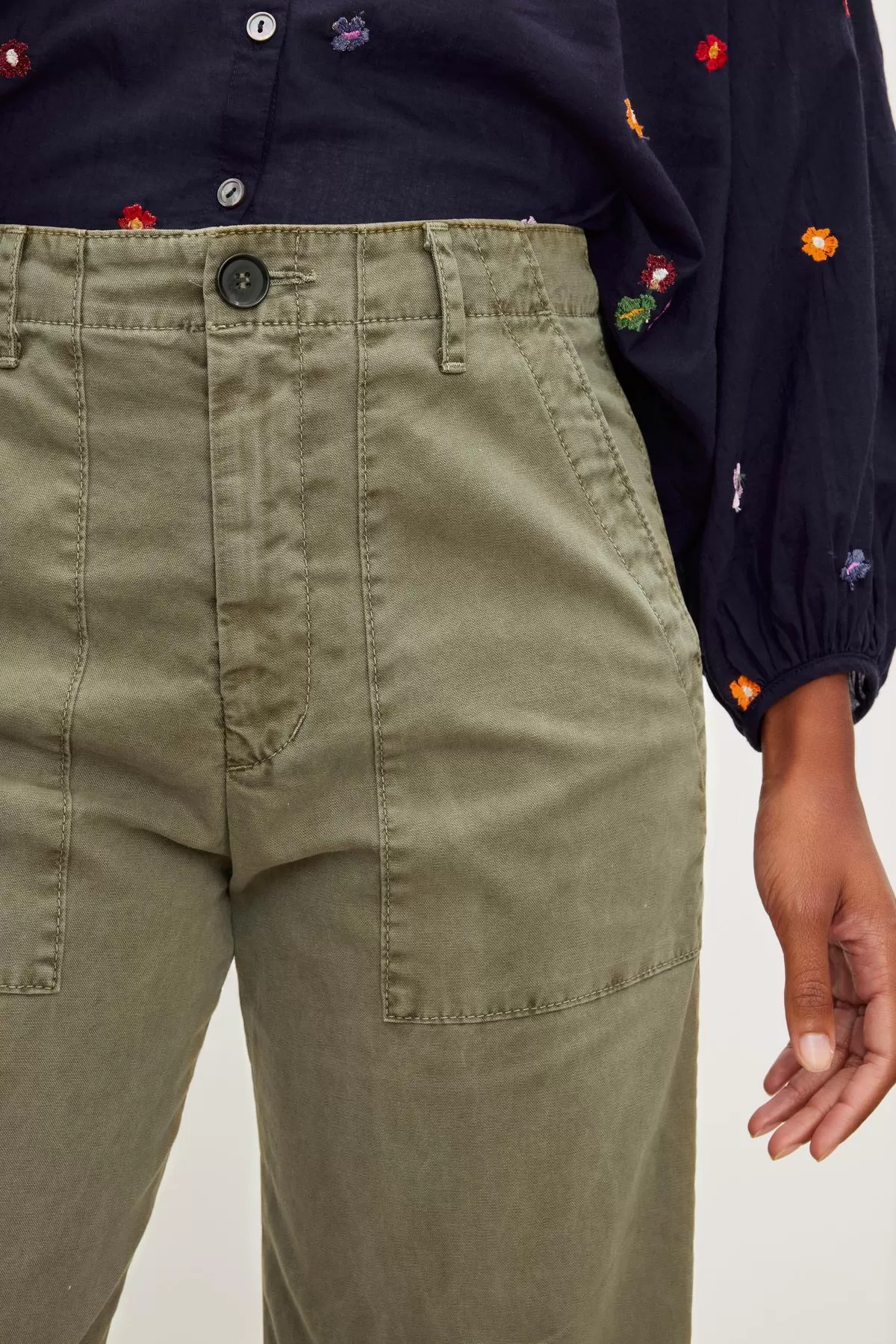 MYA COTTON CANVAS PANT