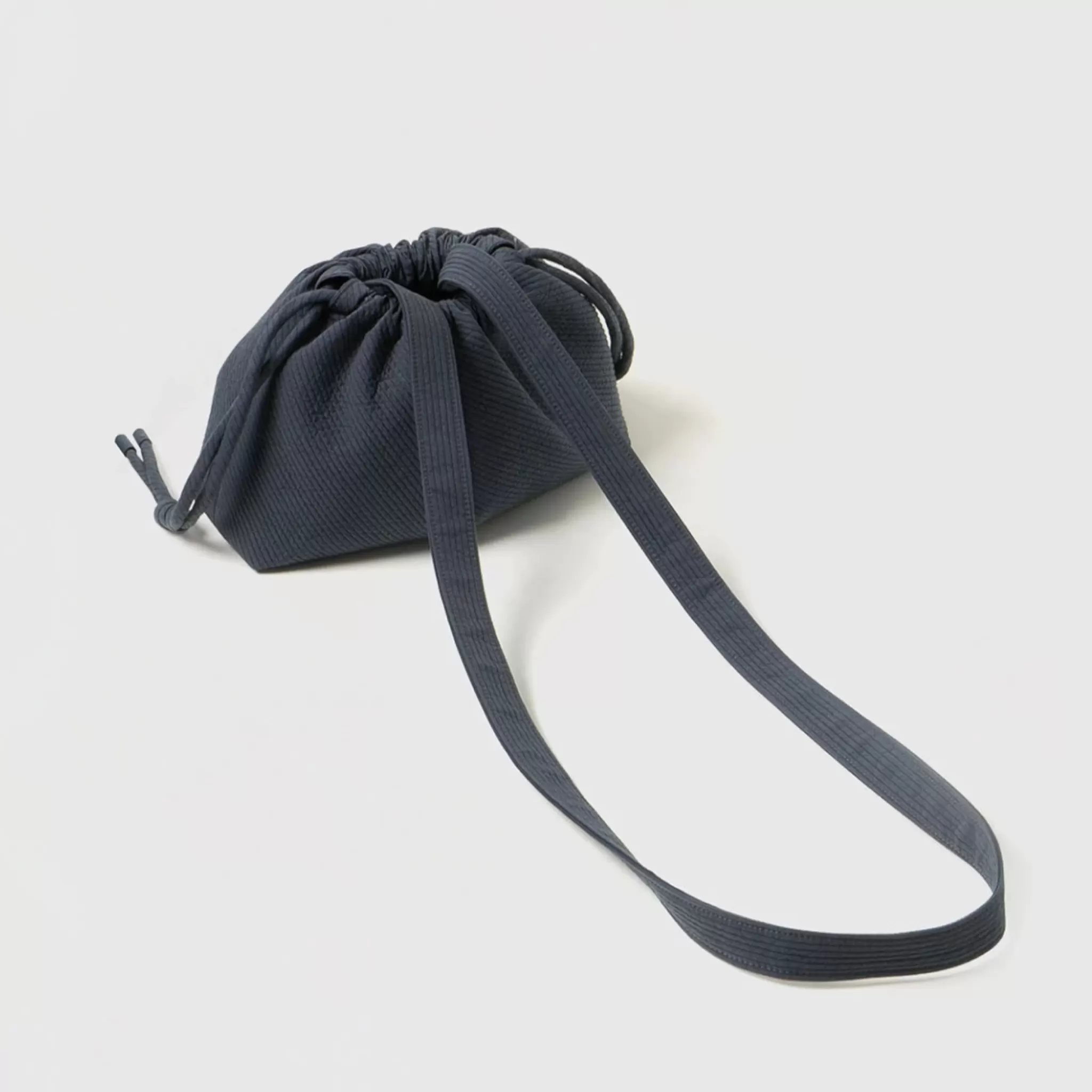 Navy POUF Cotton Bag