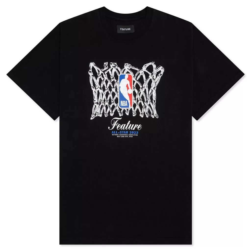 NBA Hoop City Tee - Black