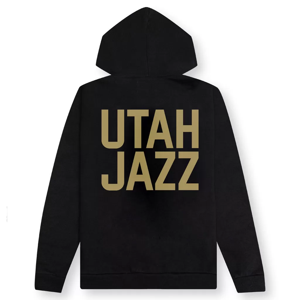 NBA Utah Jazz High Note Hoodie - Black