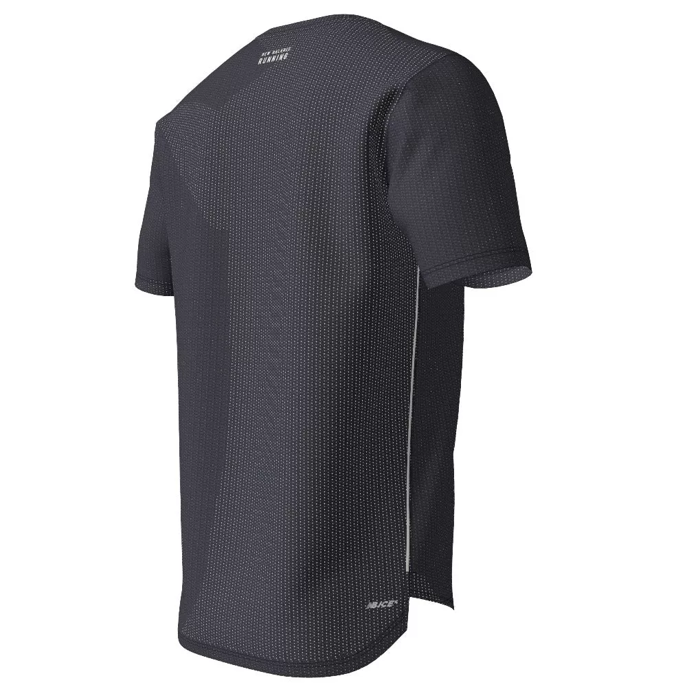 New Balance Men's Graphic Impact Run Short Sleeve