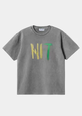 NFT Heavy Oversized Washed Tee - Grey