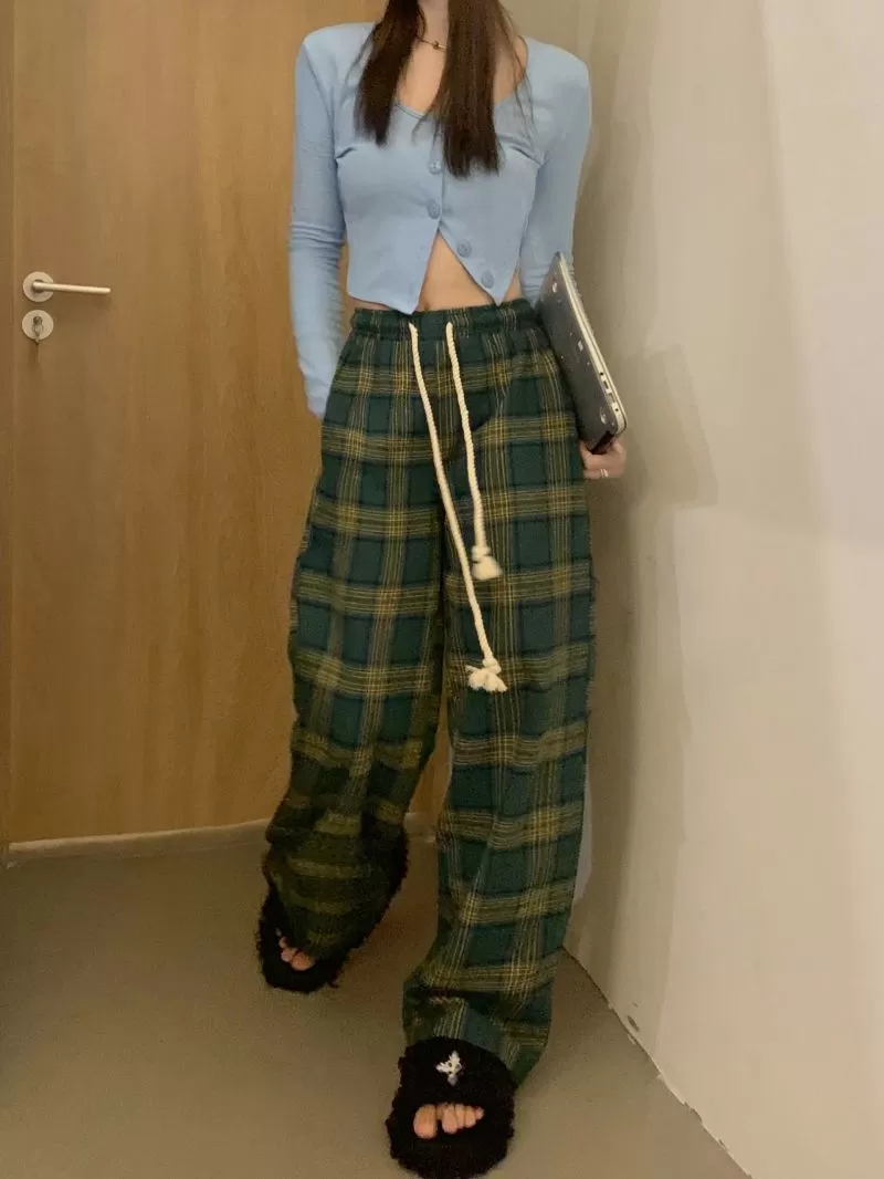 Oversized Plaid Pants (S to 3XL!)