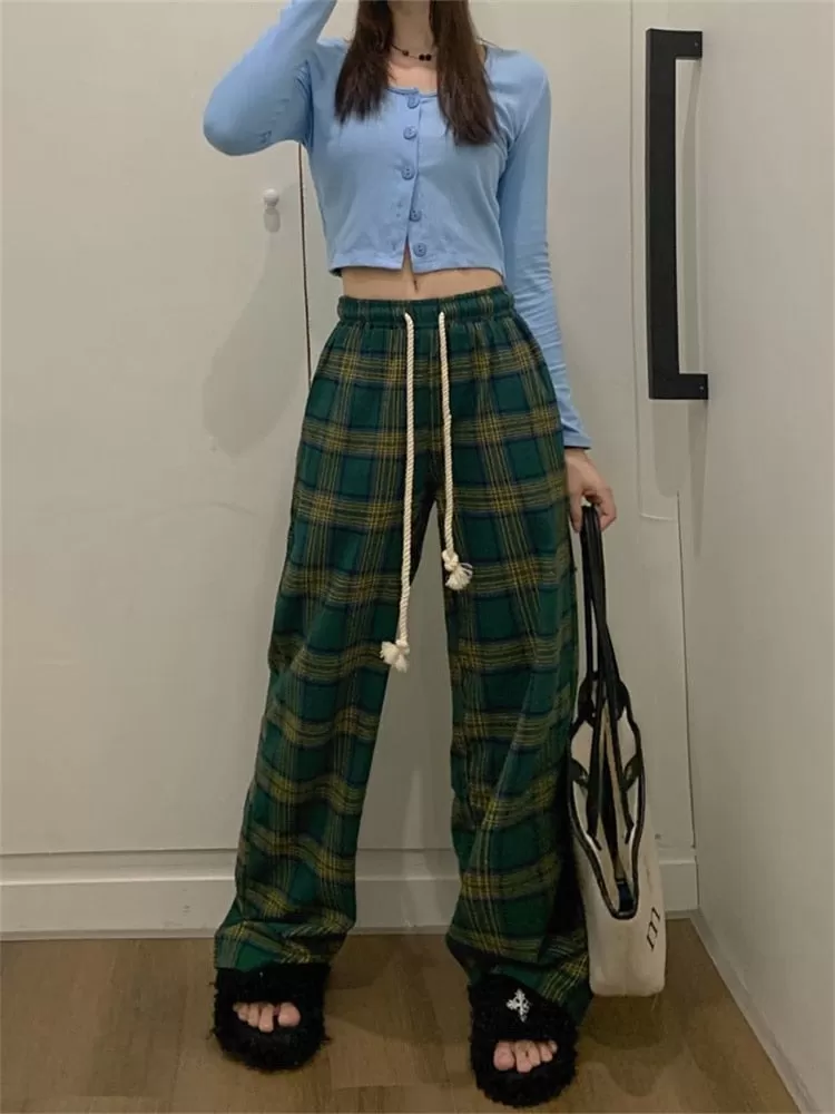 Oversized Plaid Pants (S to 3XL!)