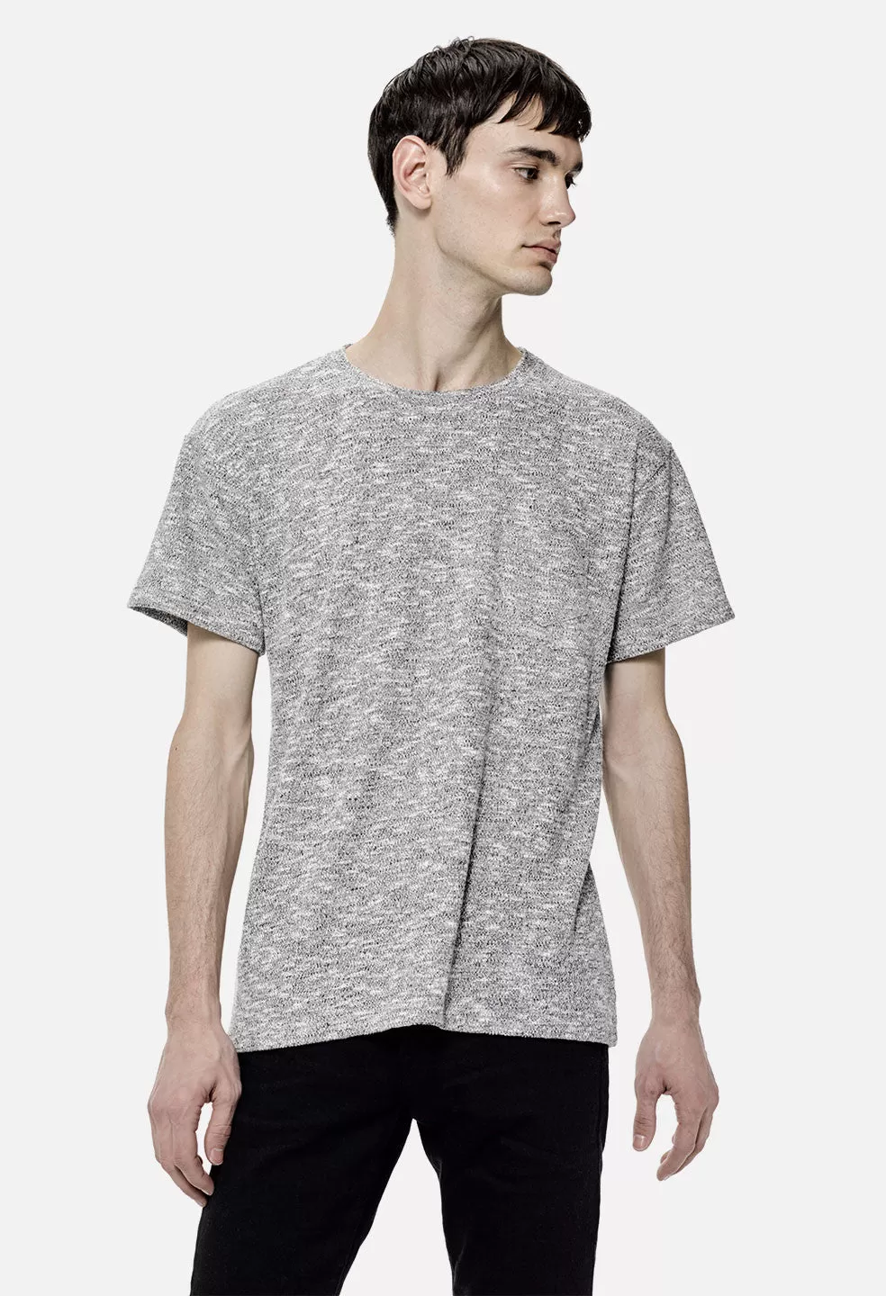 Oversized Pocket Tee / Purl Grey