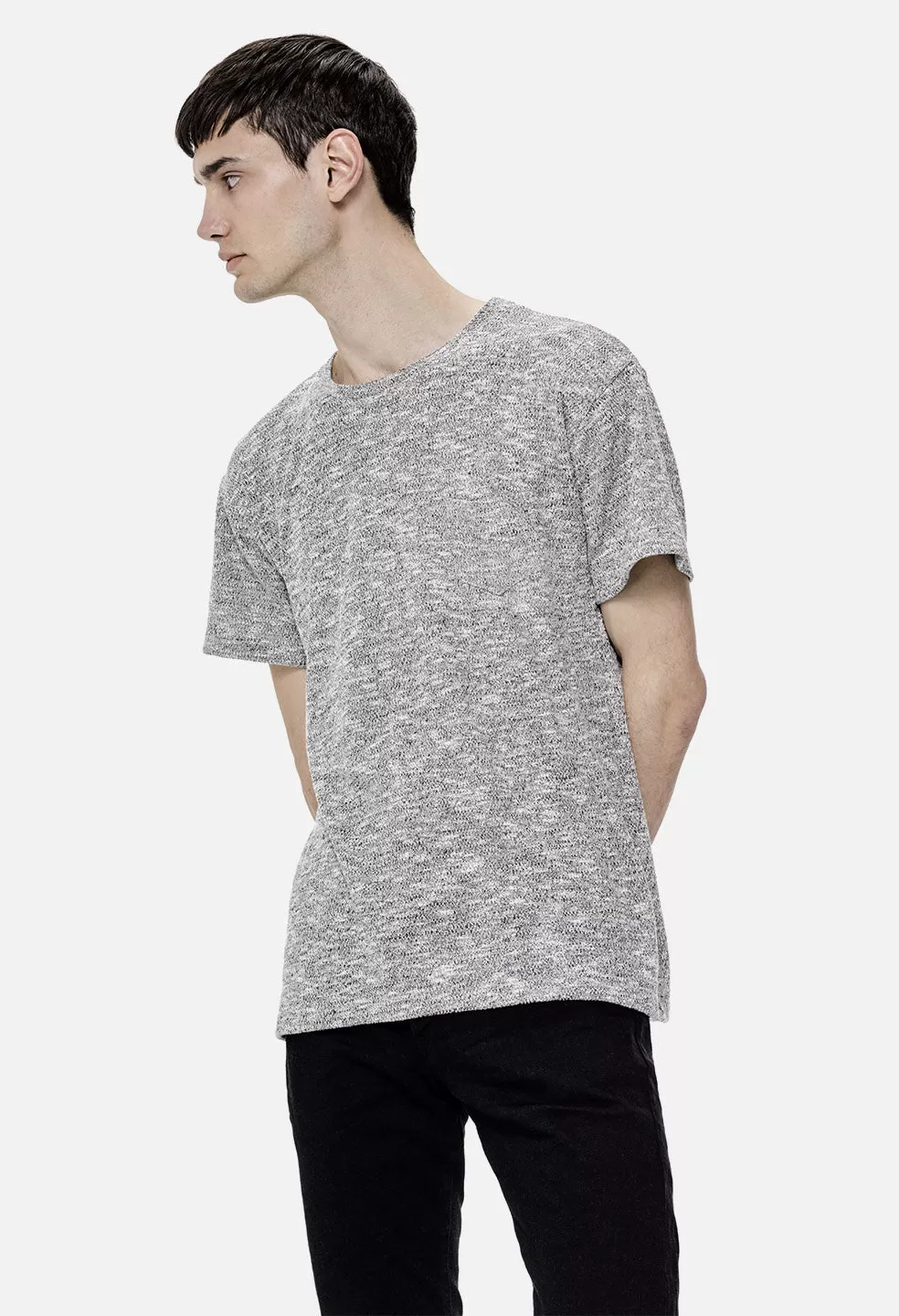 Oversized Pocket Tee / Purl Grey