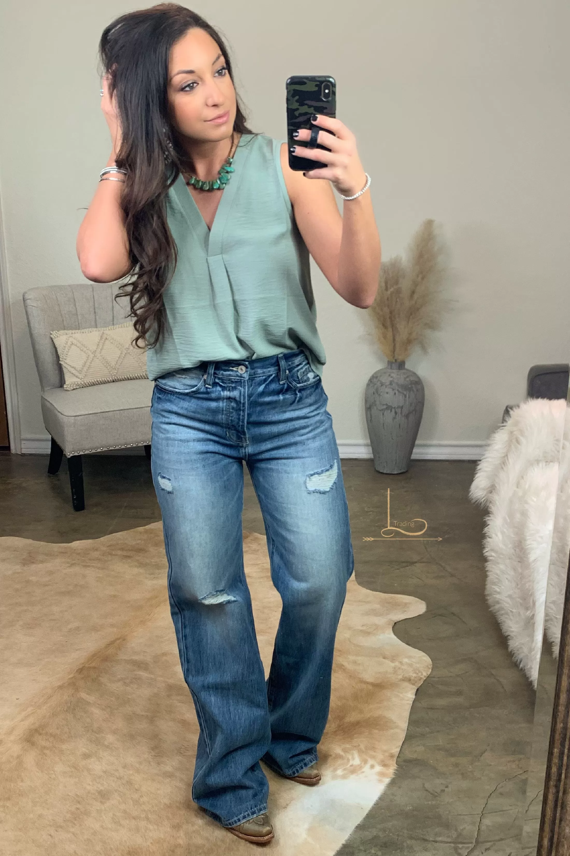 Overstocks ~ Hank Wide Leg Jeans