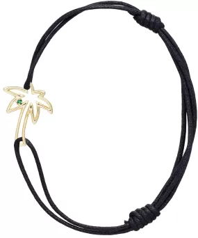 PALMERA ESMERALDA CORD BRACELET