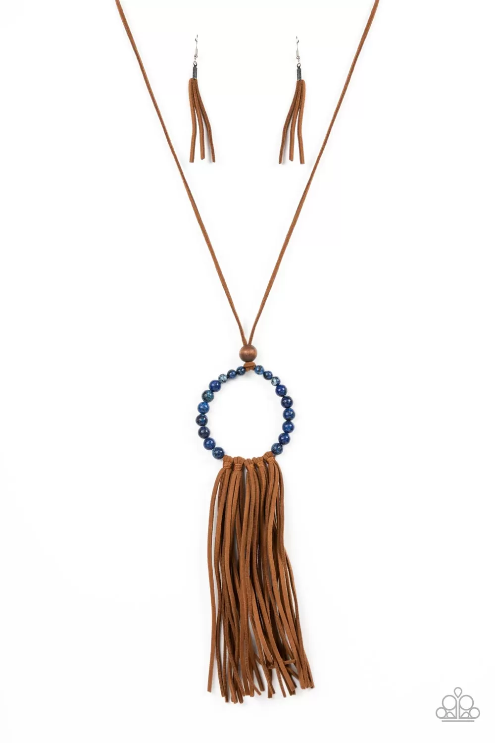 Paparazzi Namaste Mama - Blue Necklace