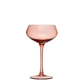 Pink Champagne Glass