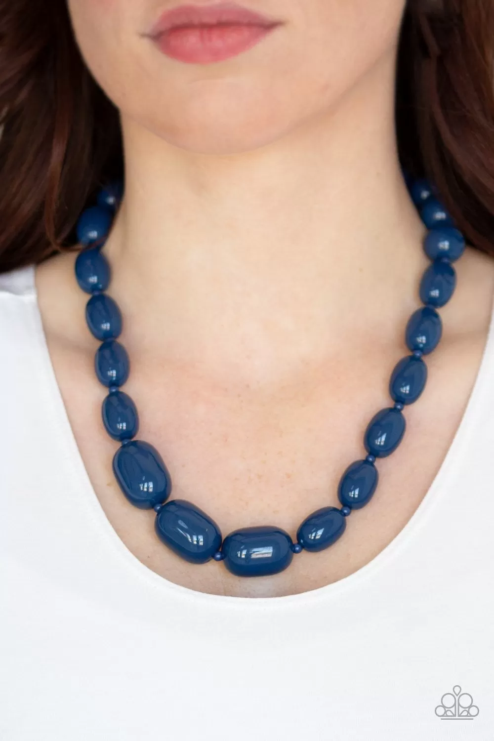 Poppina?? Popularity Blue-Necklace