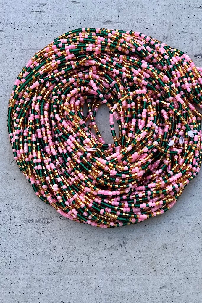 Pretty in Pink Waist Beads