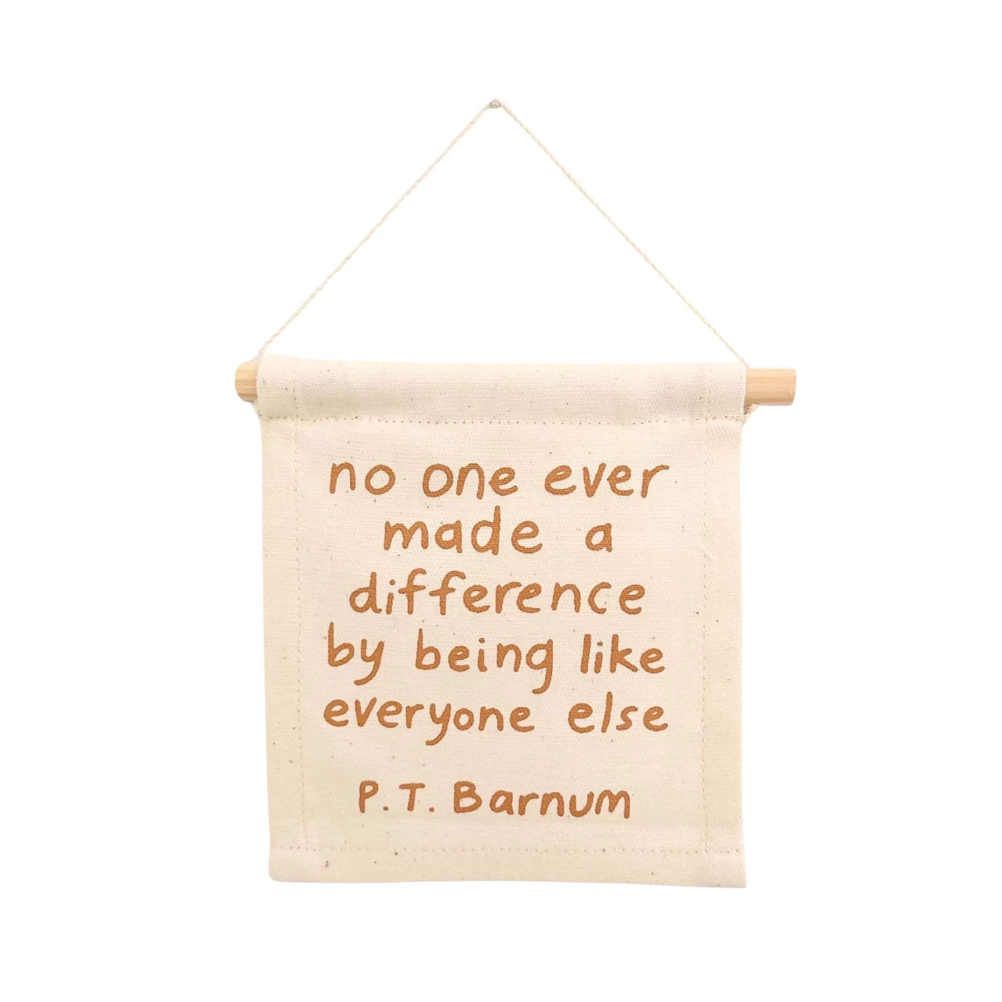 P.T. Barnum Hang Sign