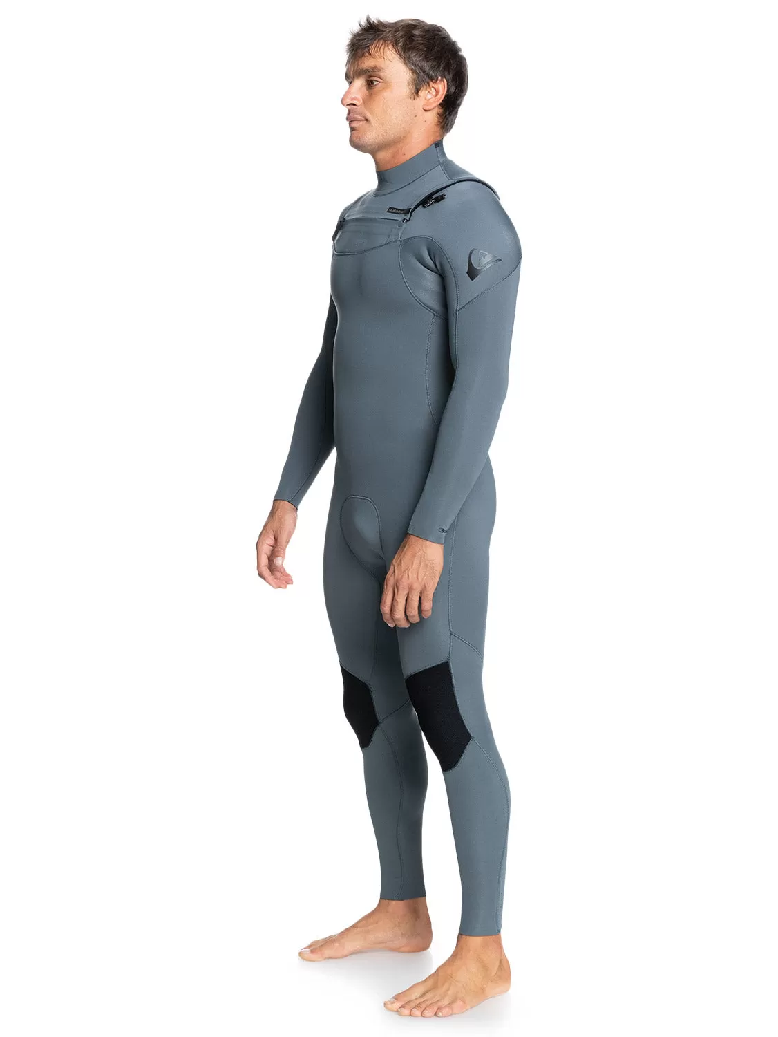 Quiksilver Men's 3/2mm Sessions Chest Zip Wetsuit