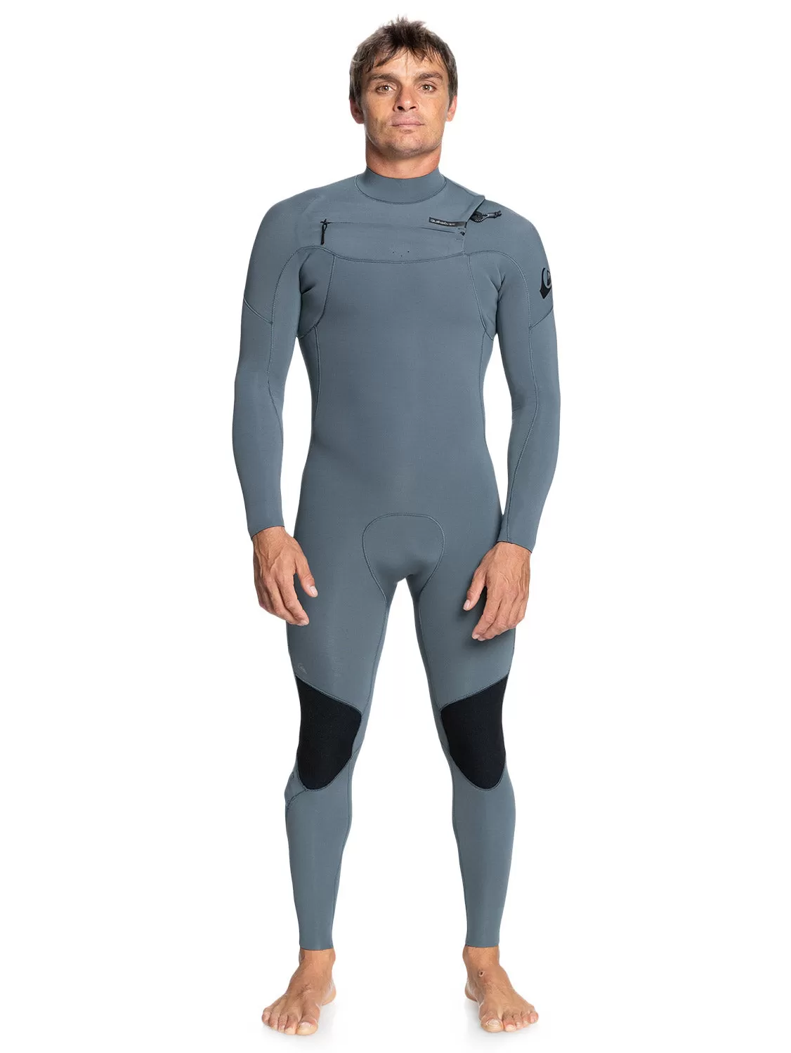 Quiksilver Men's 3/2mm Sessions Chest Zip Wetsuit