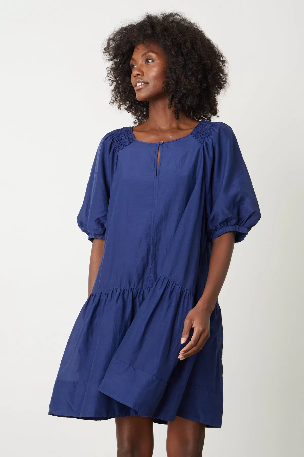 REECE SILK COTTON DRESS