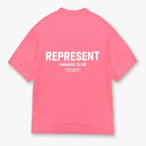 Represent Owners Club Logo Tee Bubblegum