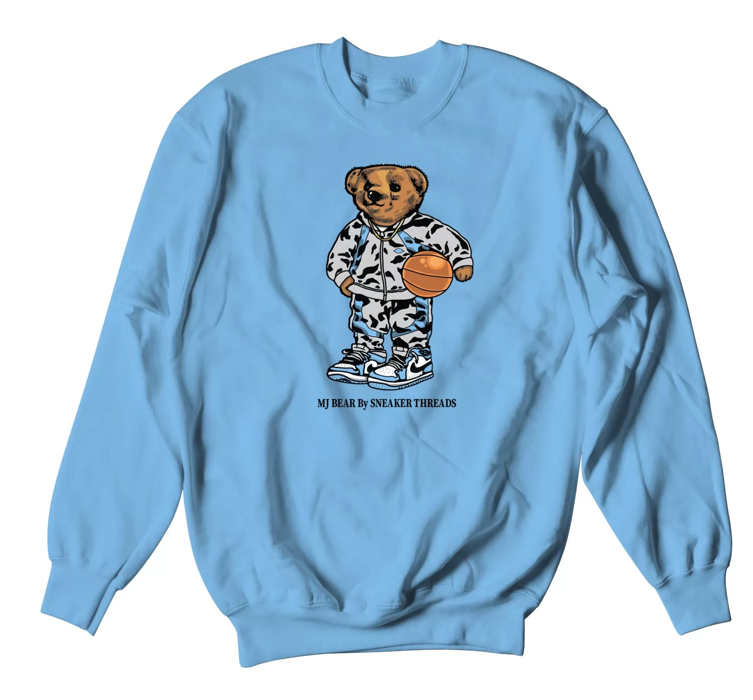 Retro 1 University Blue MJ Bear Sweater