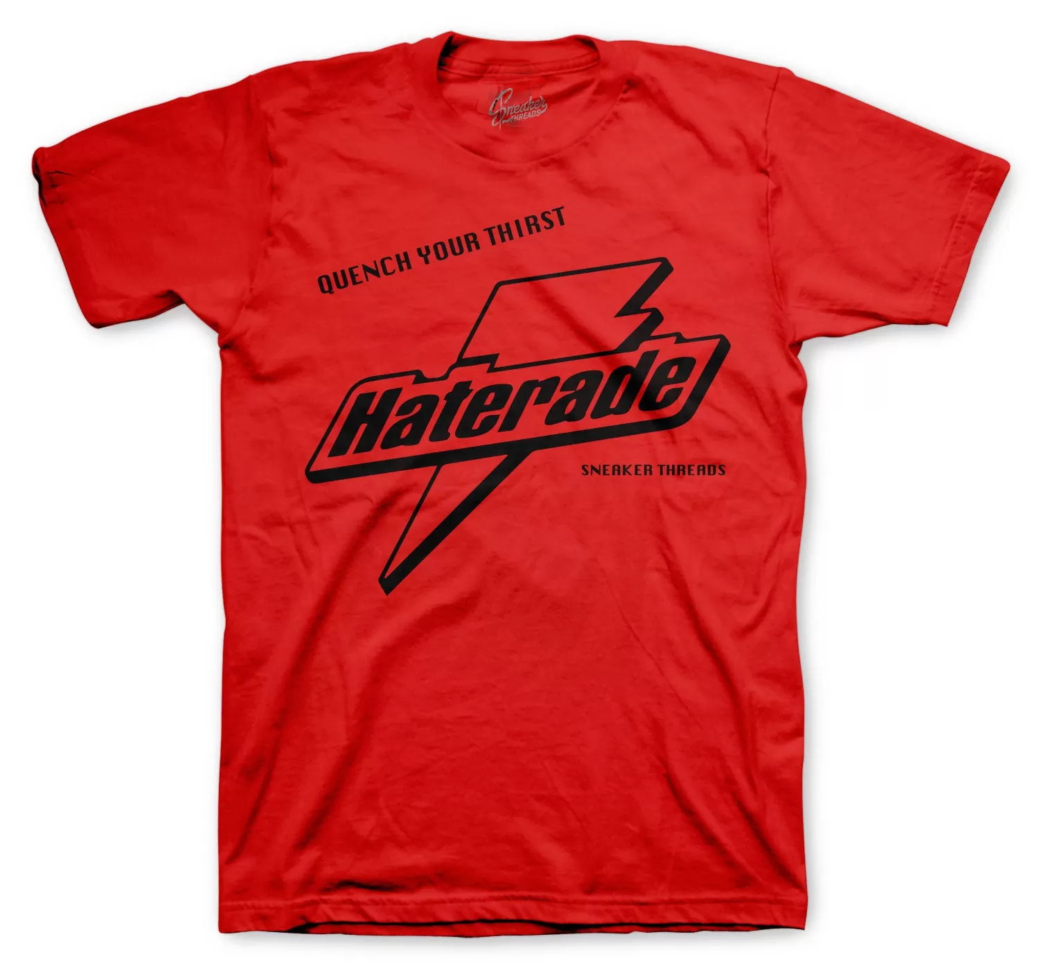 Retro 12 Reverse Flu Shirt - Haterade - Red